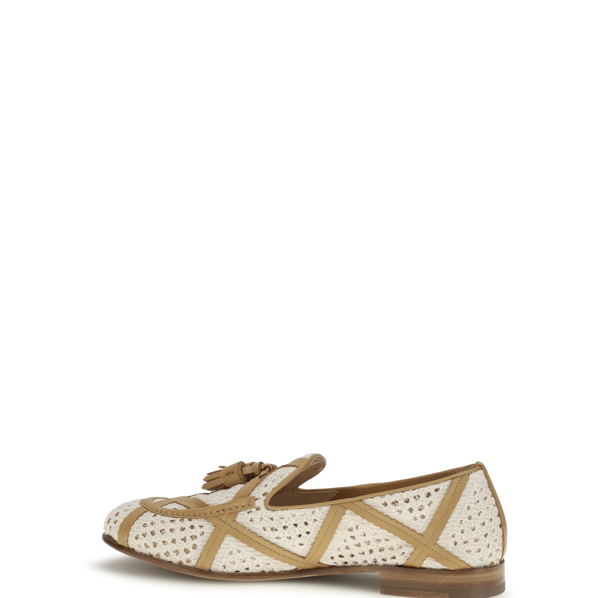 Brera fabric and leather Loafers