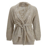 Cotton and linen Cardigan