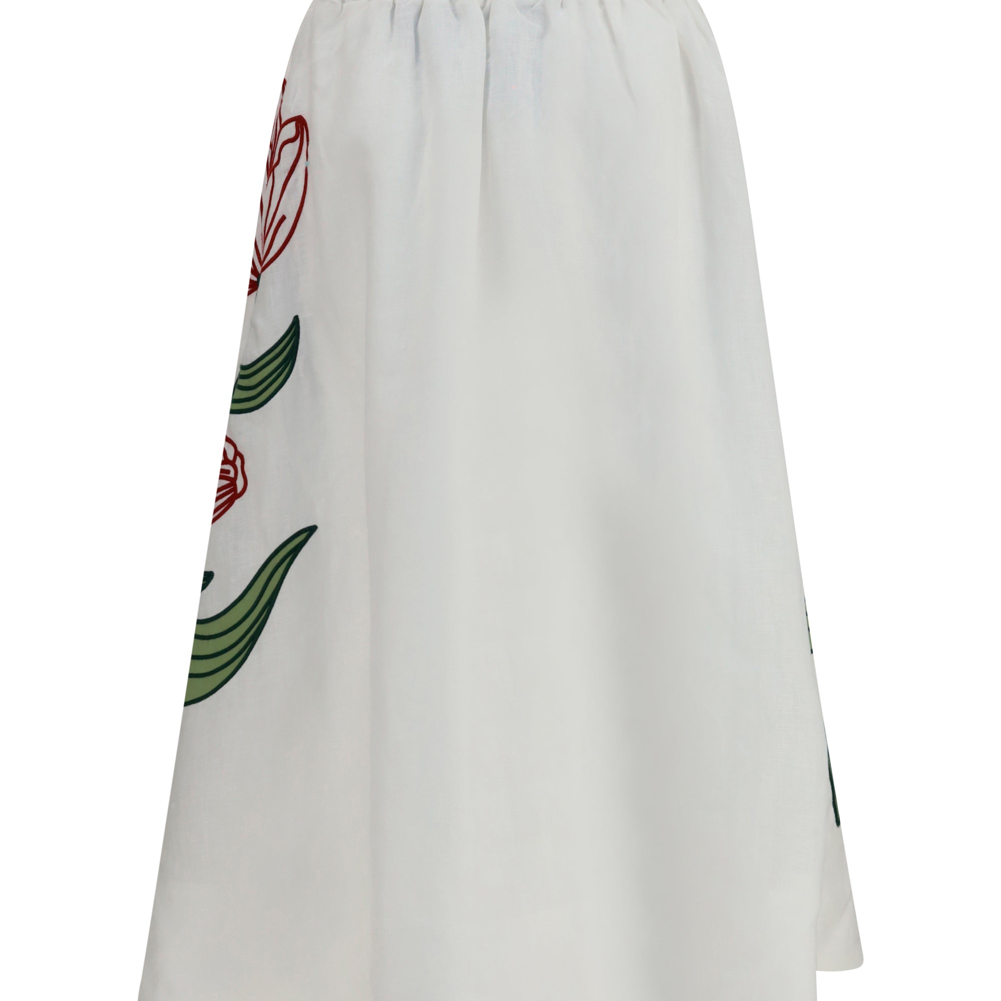 Floral embroidered Skirt
