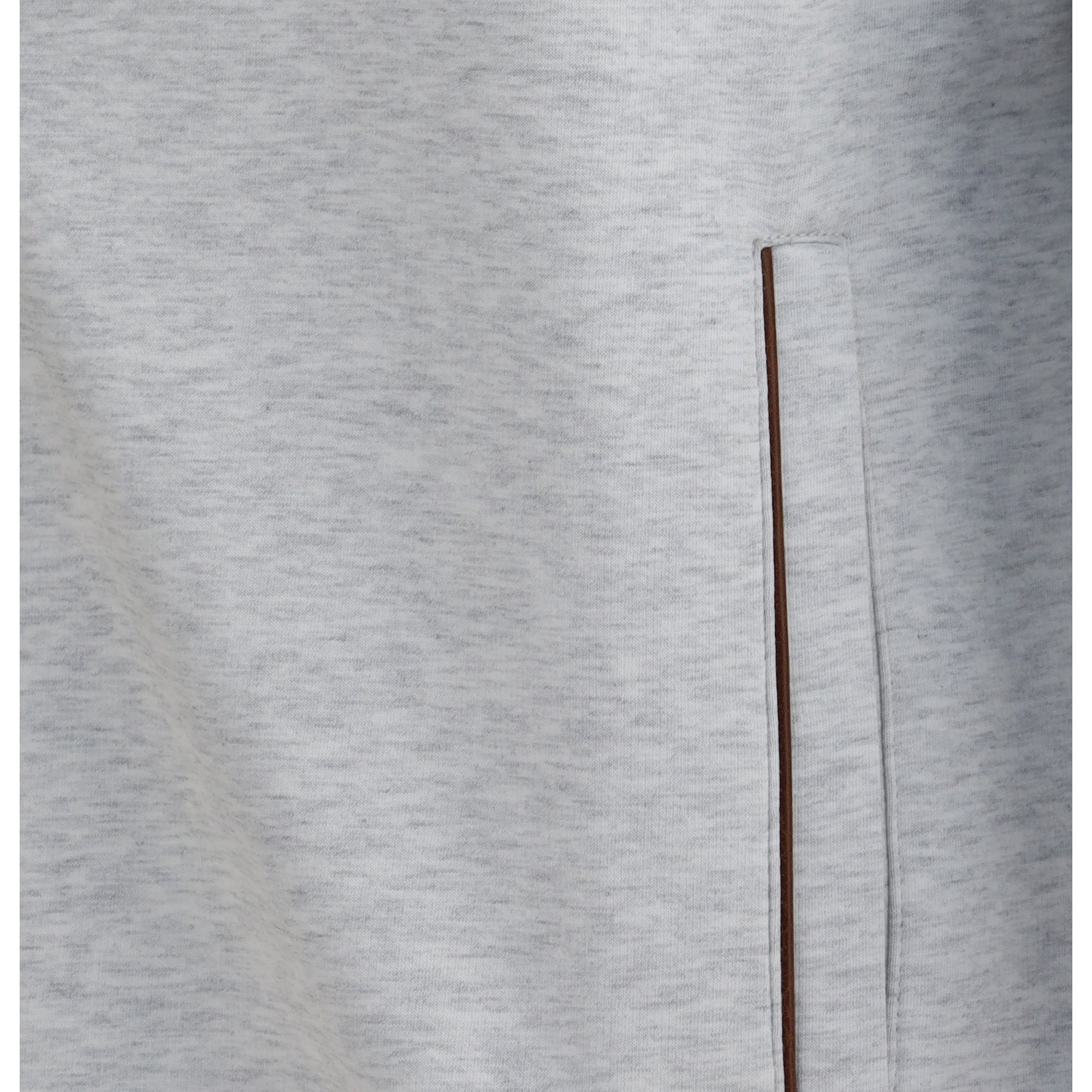 Zippered sweatshirt
