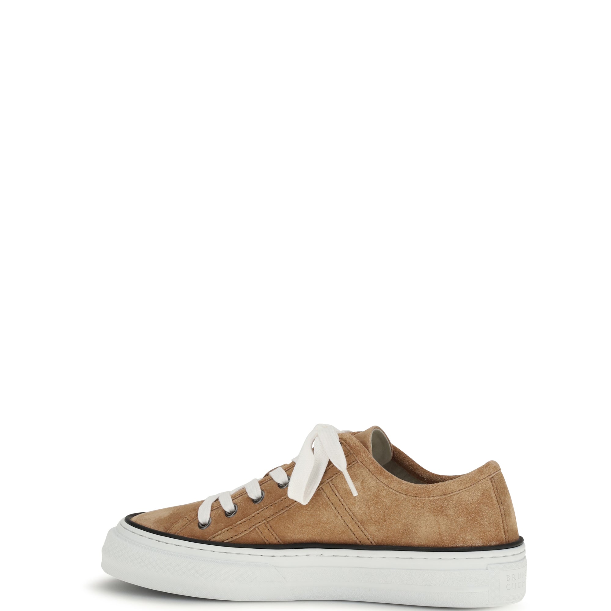 Shiny Tab suede Sneakers