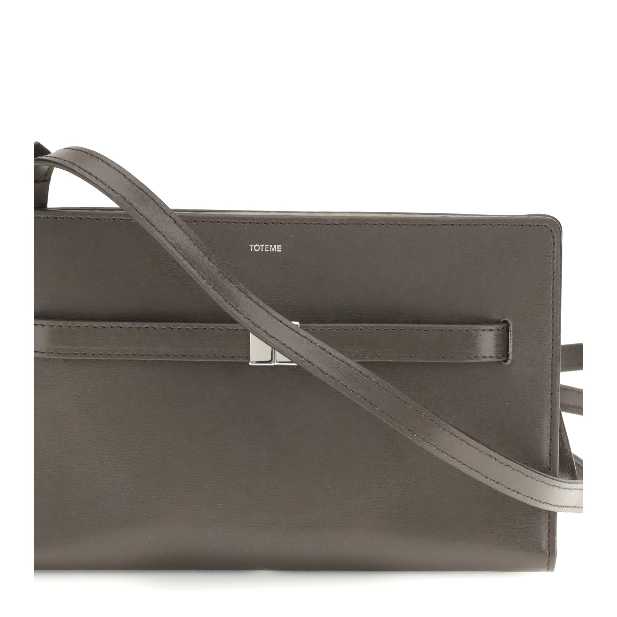 Belted leather crossbody Bag