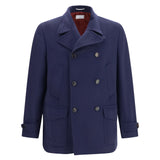 Double-breasted wool Coat