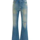 Slash flared distressed Jeans