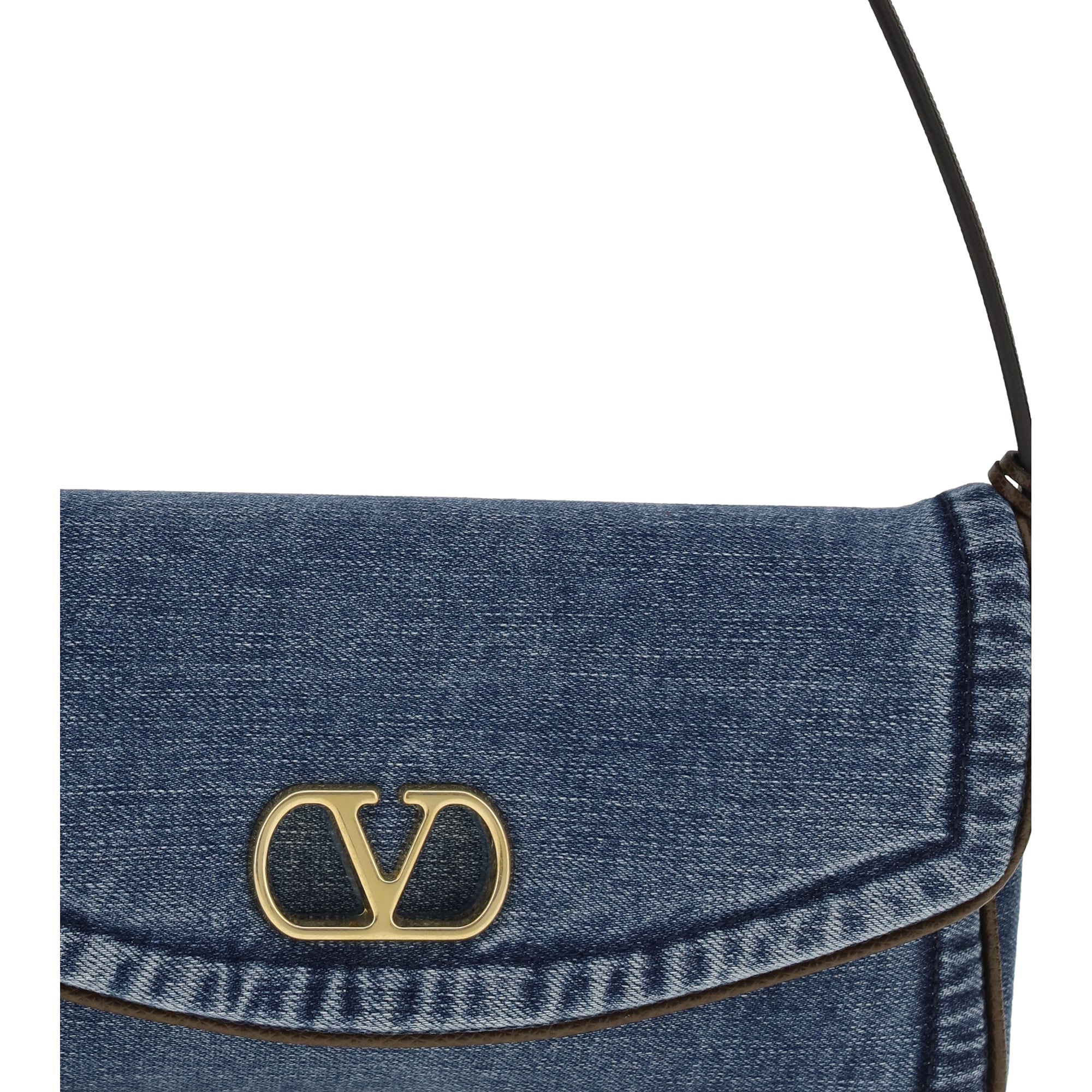 DeVain small Shoulder Bag in denim