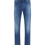 Slim stretch Jeans with DG logo