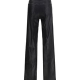 Clayton Coated wide leg Jeans
