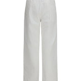 Straight leg Pants in tech cotton twill