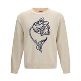 Kenzo Tulip wool and cotton Sweater