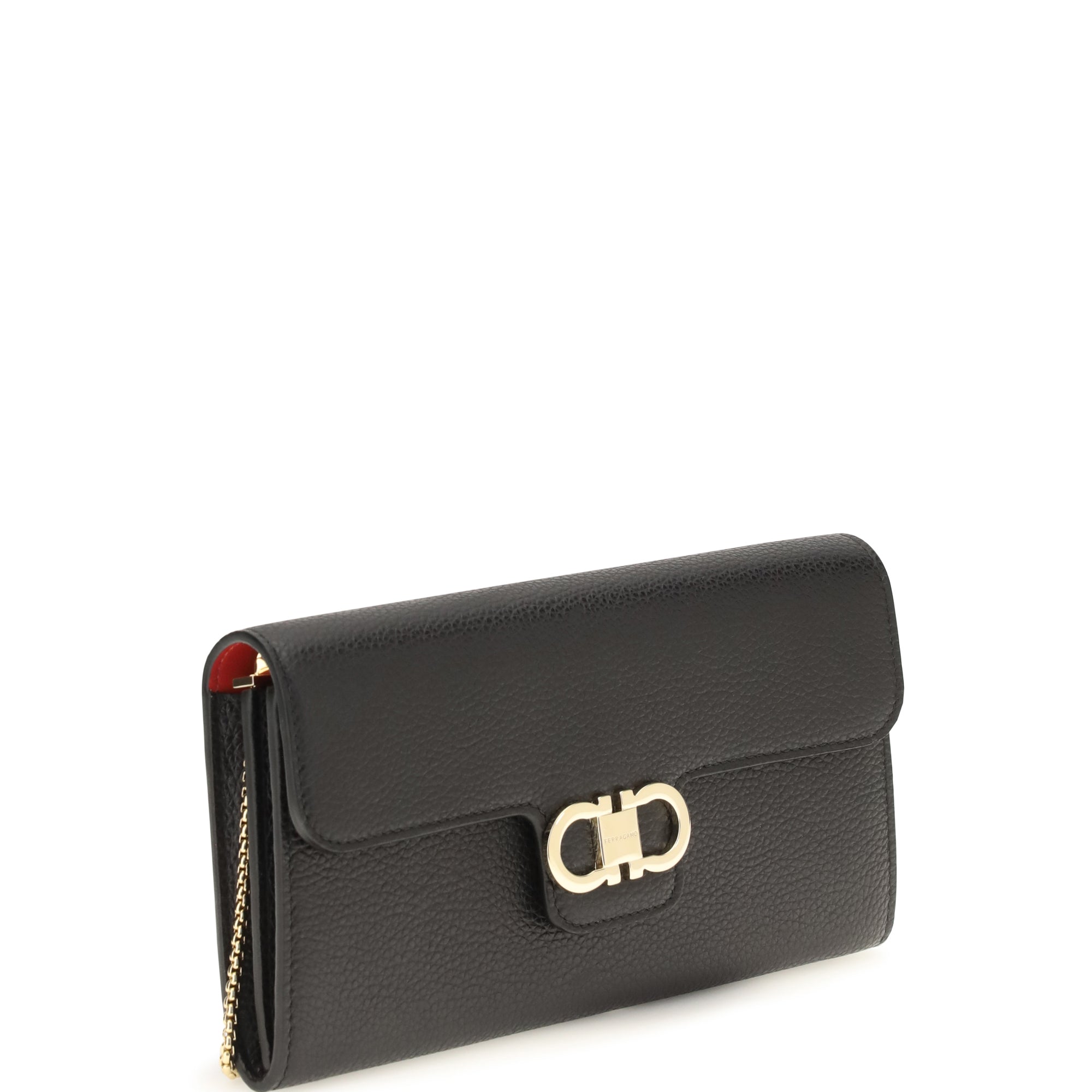 Gancini Wallet with shoulder strap