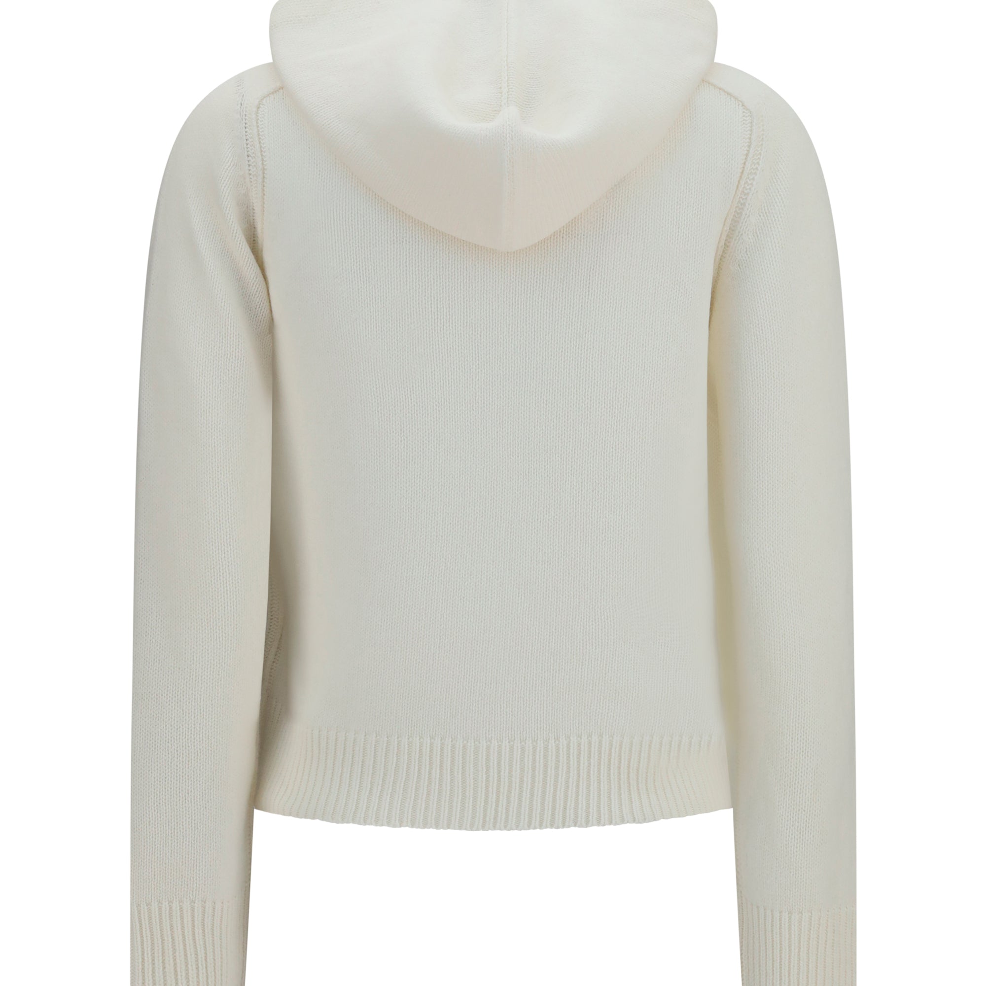 Wool hooded Cardigan