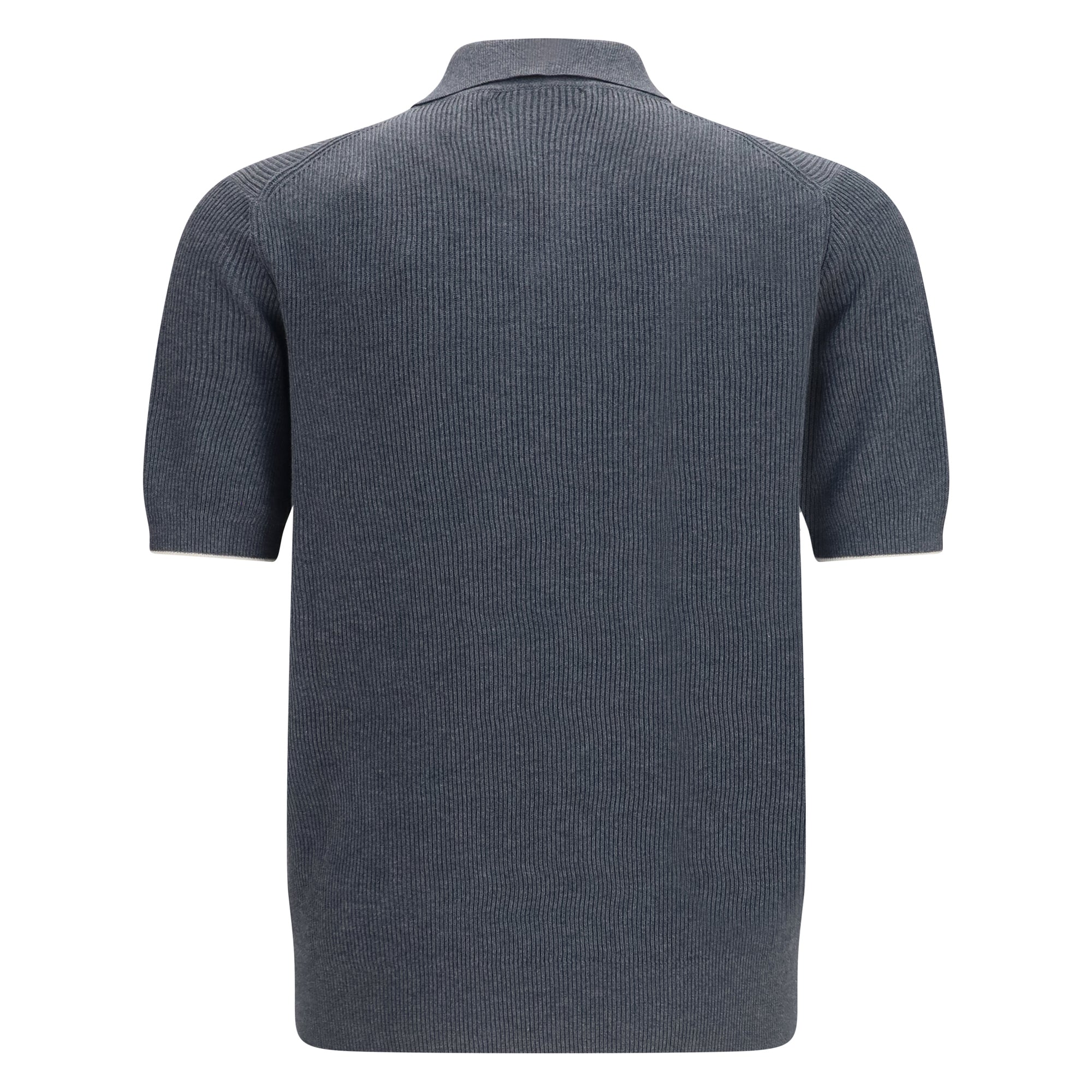 Cotton ribbed Polo