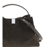Gyoza suede Shoulder Bag