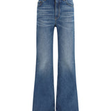 Jeans flared in organic cotton denim