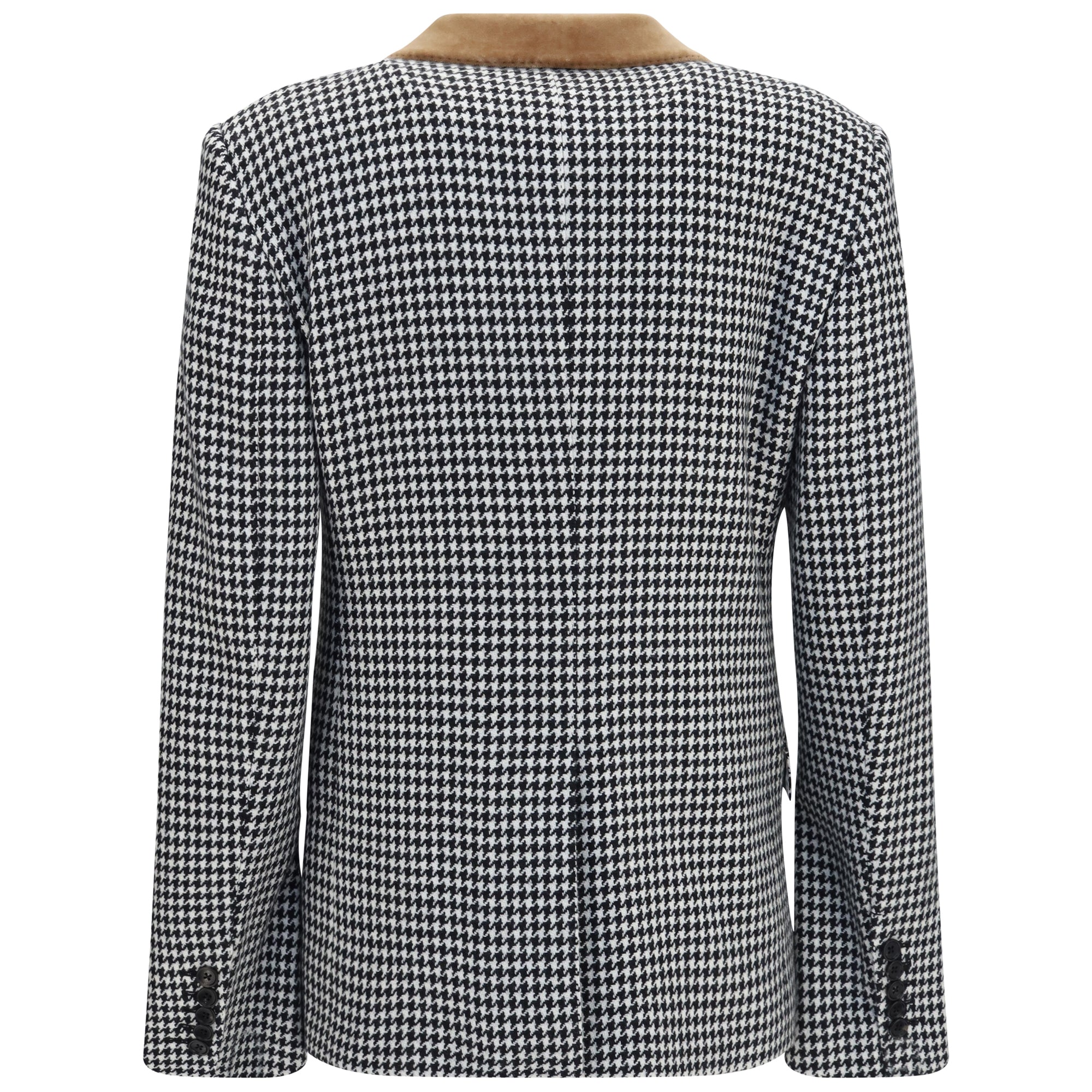 Houndstooth cashmere Jacket