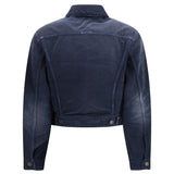 Curved-waist Trucker Jacket