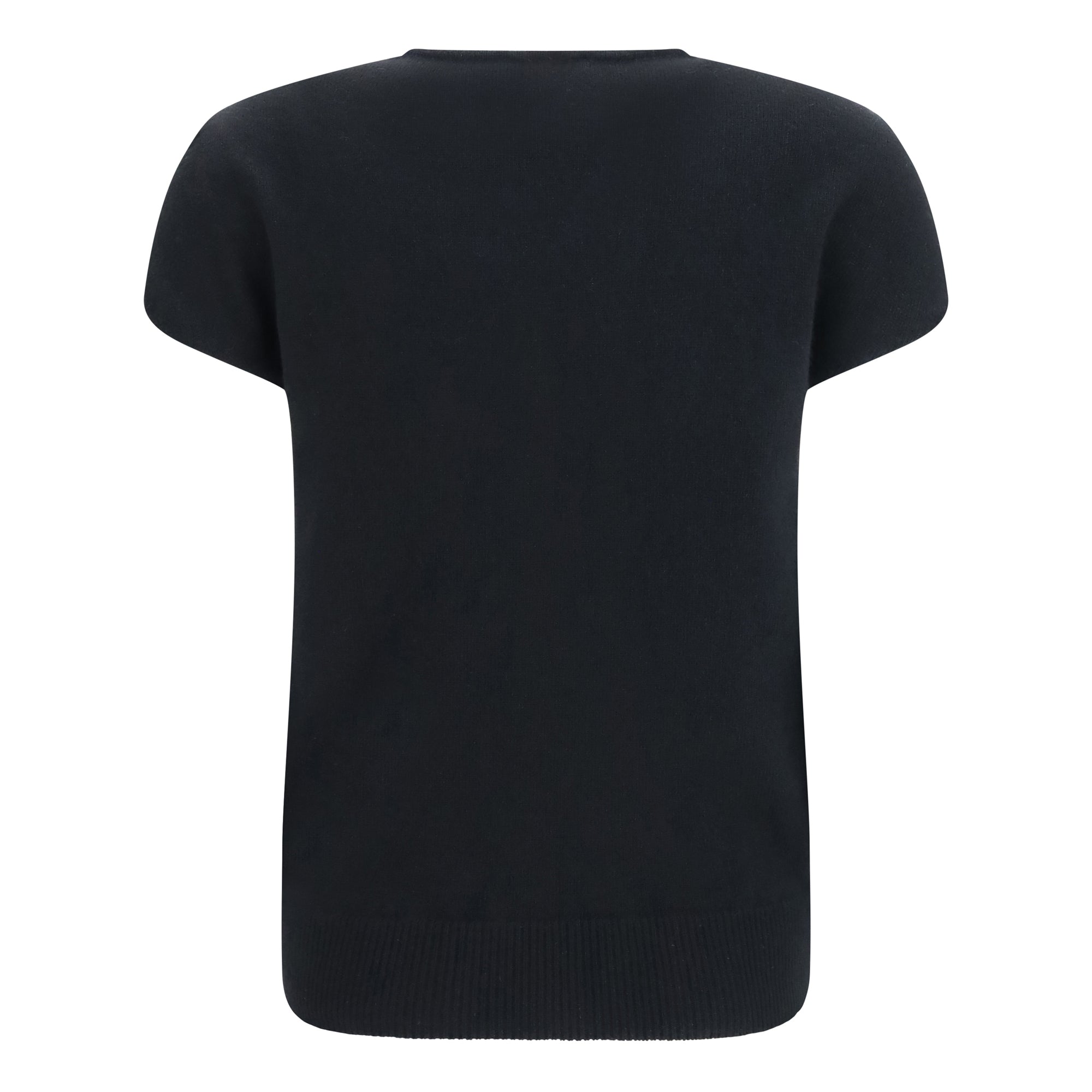 Sleeveless wool and cashmere Sweater