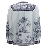 Seaside print Blouse