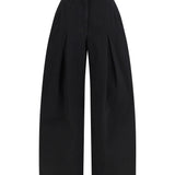 Wide-leg cotton Jeans