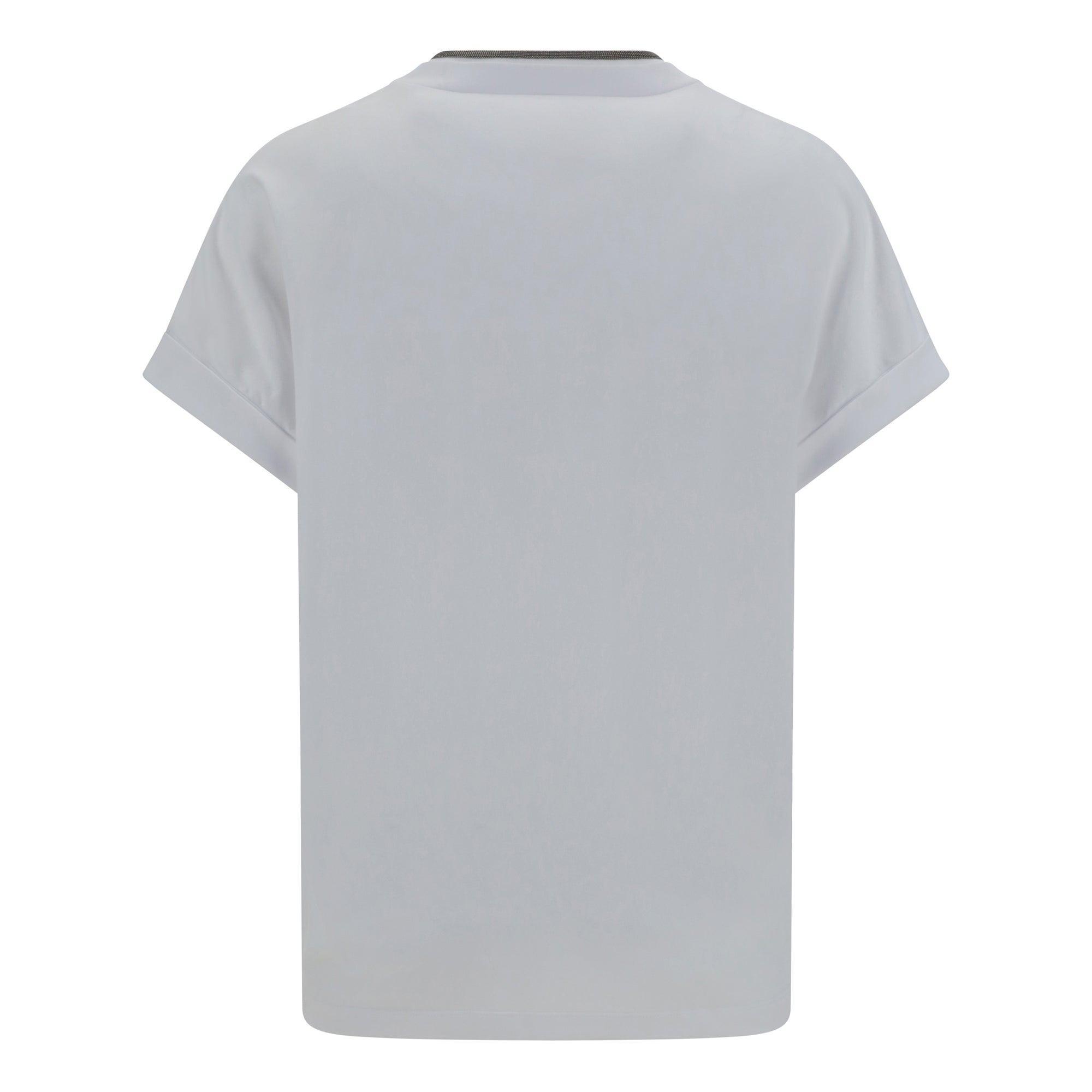 Cotton T-shirt with embellishments