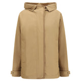 Hooded Jacket with logo patch