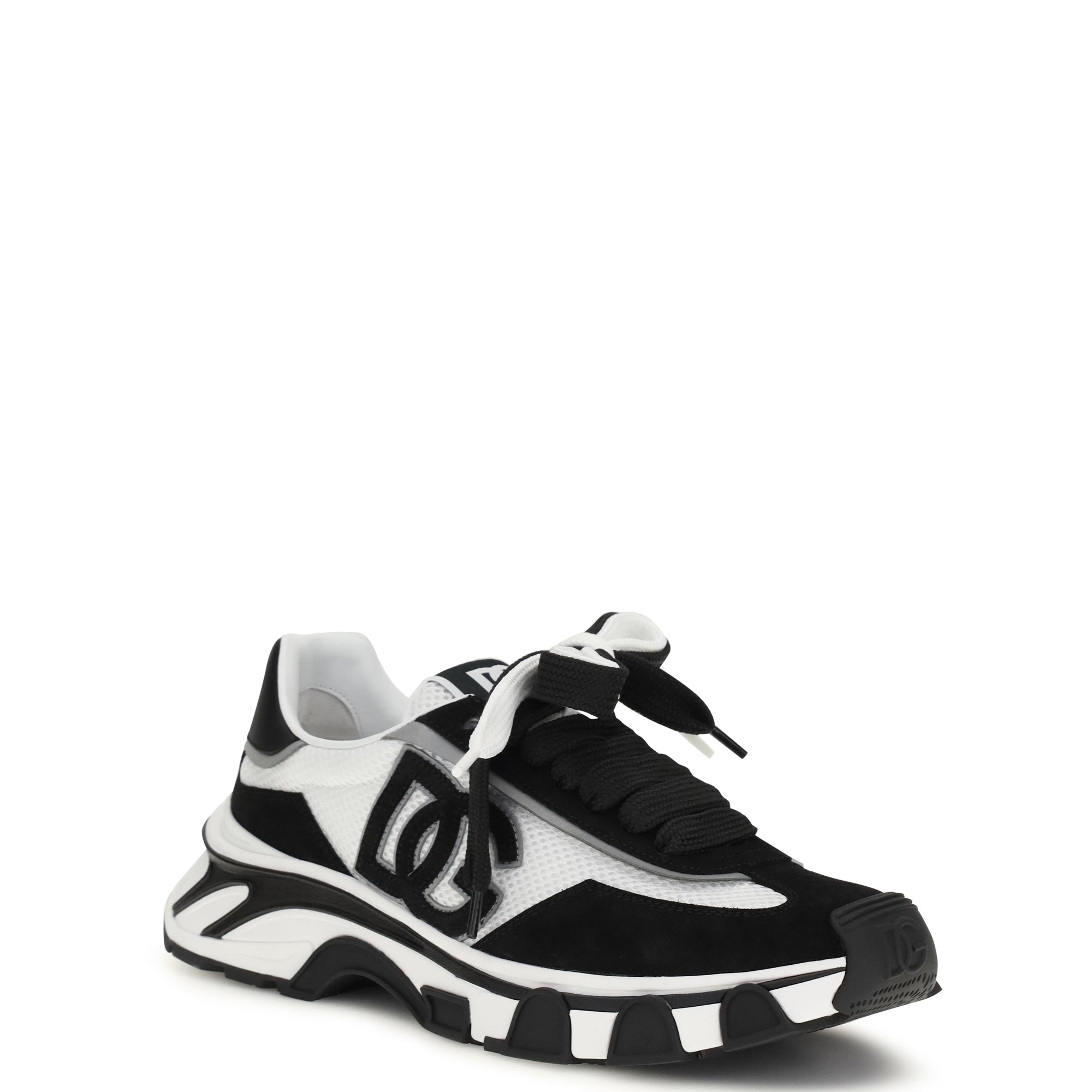 Leather and mesh Sneakers
