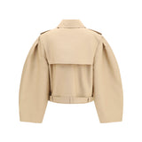 Double-breasted belted Jacket
