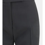 Bicolour tailored straight-leg Pants