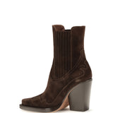 Dallas embroidered Ankle Boots