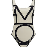 Monogram one-piece Swimsuit