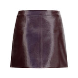 Vinyl mini Skirt