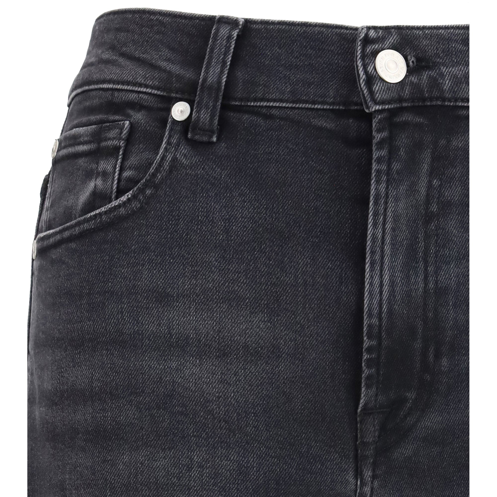 Stovepipe Straight Jeans