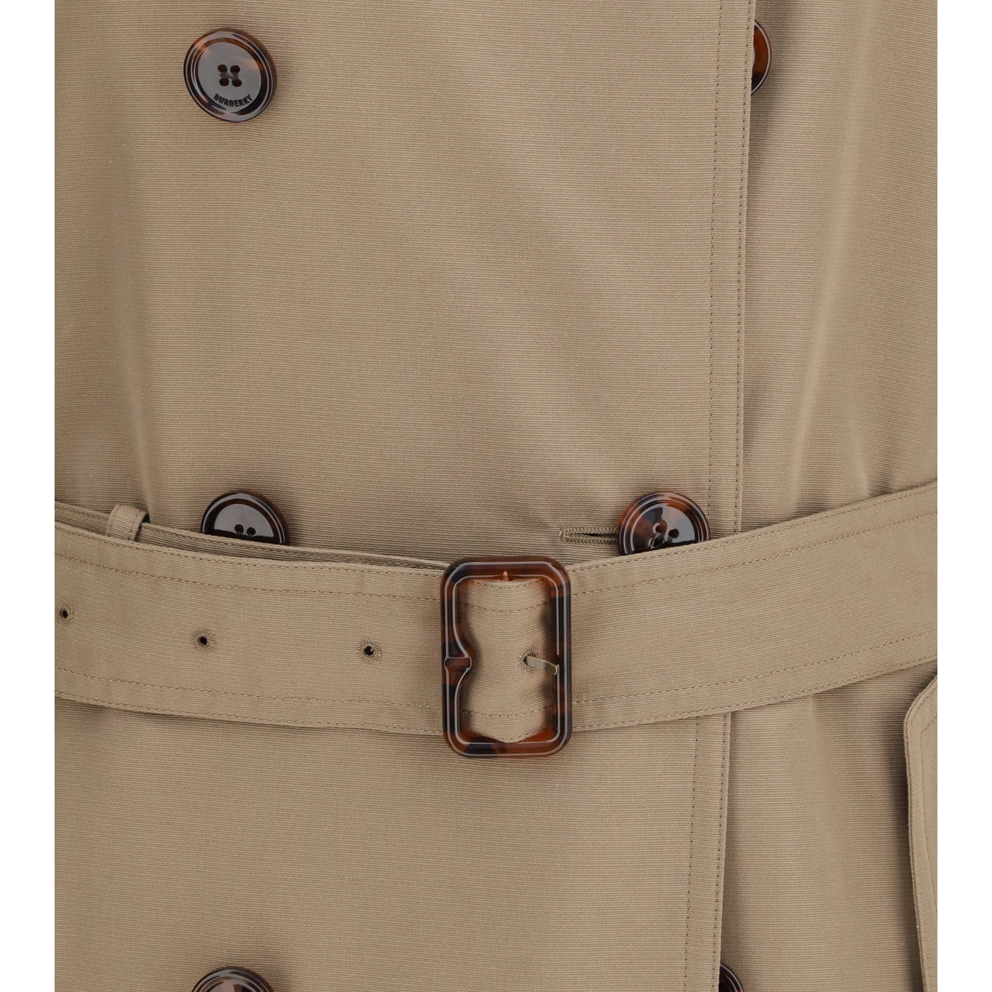 Double-breasted belted Trench