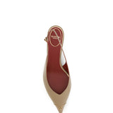 VLogo Signature kitten-heel slingback Pumps