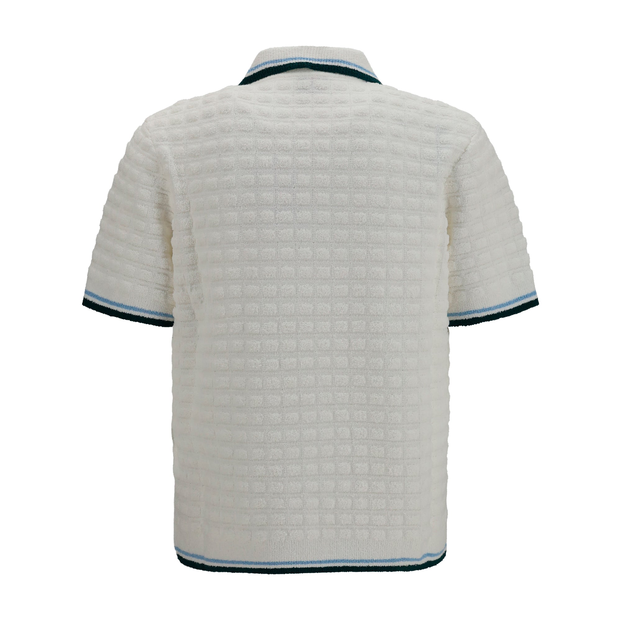 Short-sleeve bouclé Polo