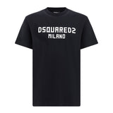 T-shirt with “Dsquared2 Milano” logo printed