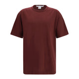 Short-sleeved cotton crewneck T-shirt