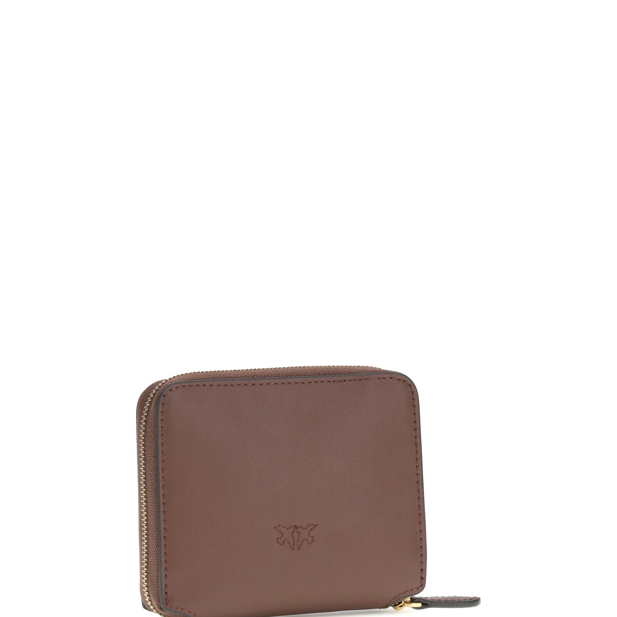 Leather zip-around Wallet