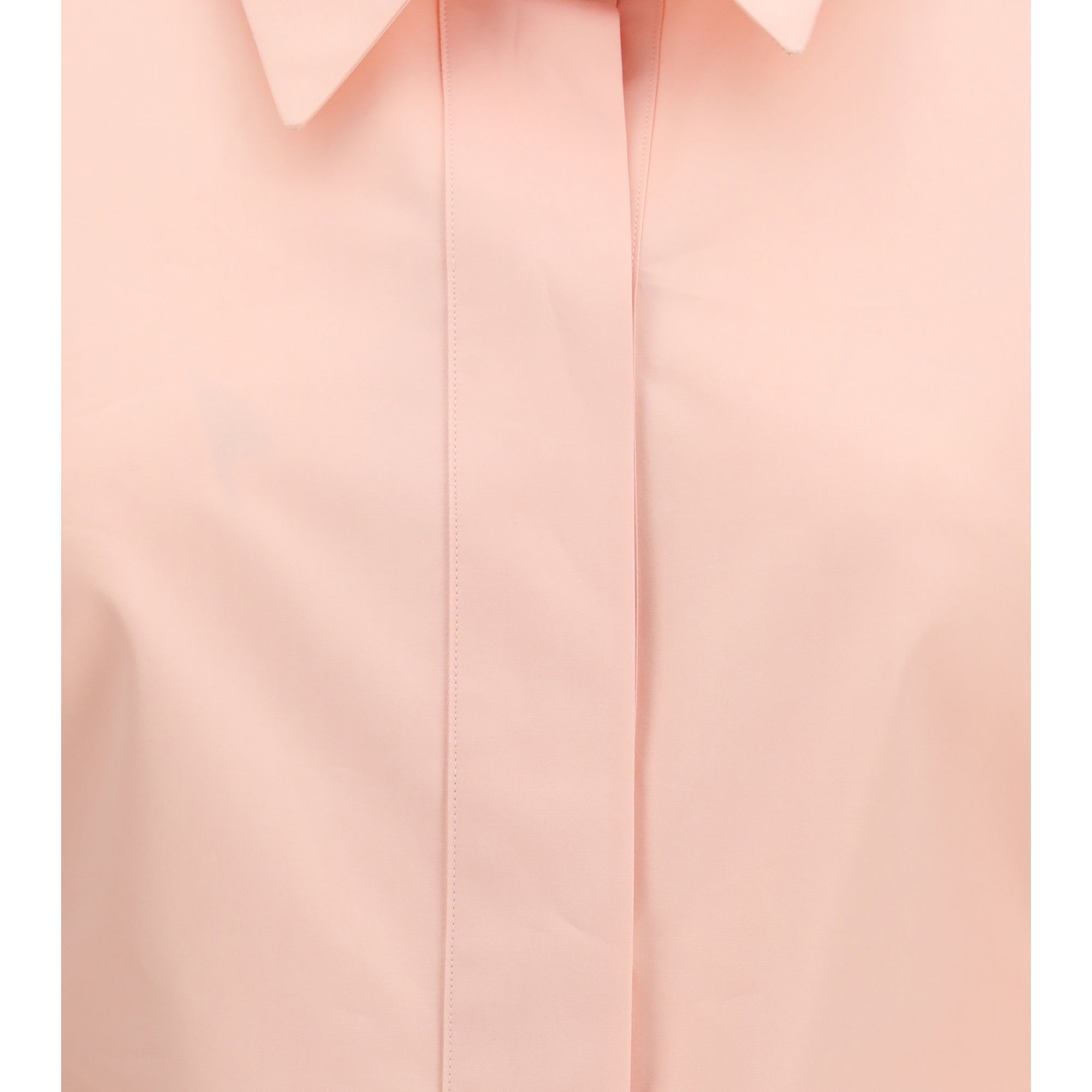 Cut-out cotton poplin Shirt