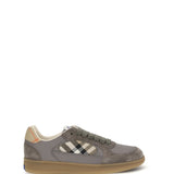 Terrace leather and Check Sneakers