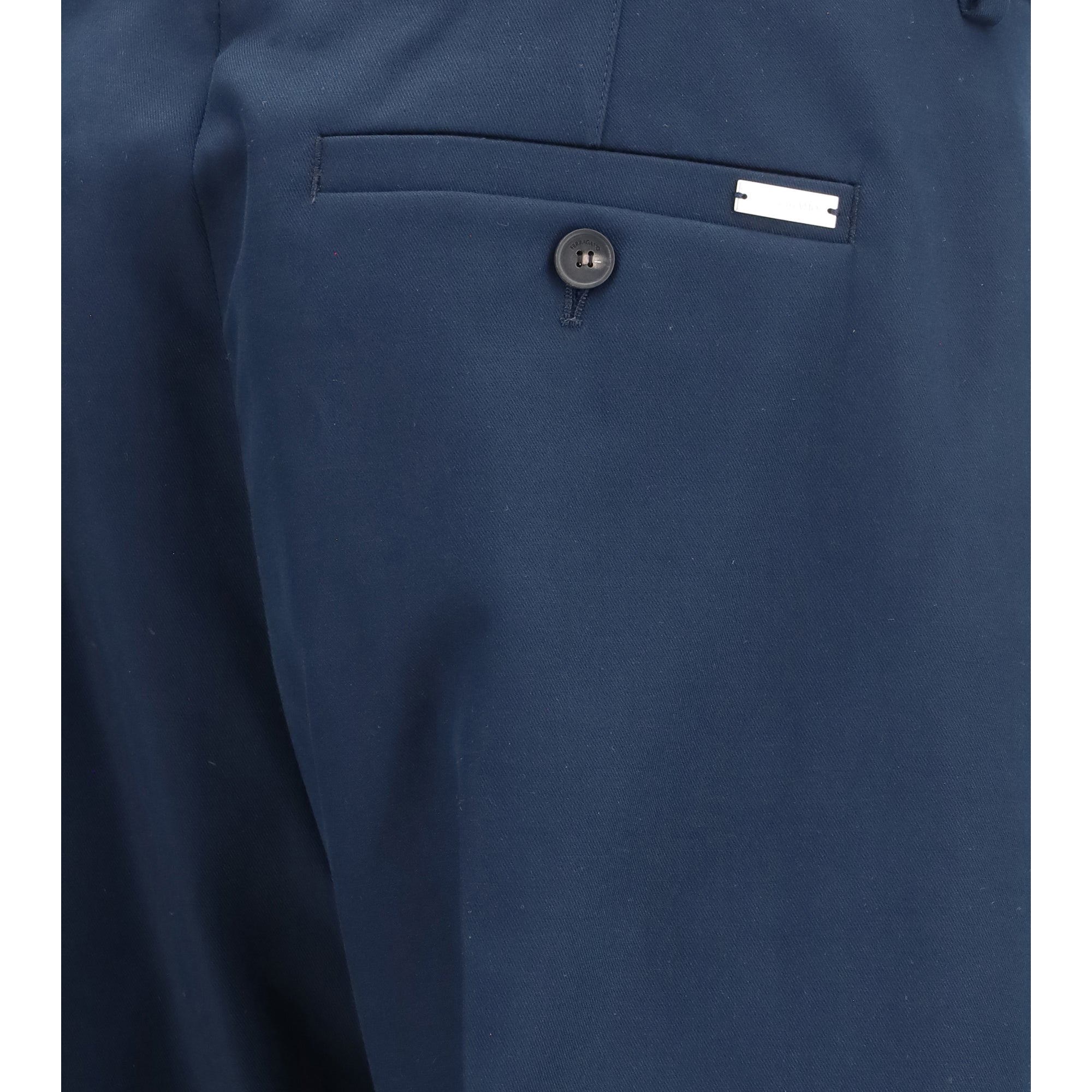 Cotton and cashmere chinos Pants