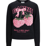 Raspberry detail Sweater