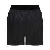 Stretch silk satin PJ Shorts