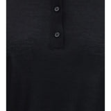 Miles long-sleeve fine-knit Polo