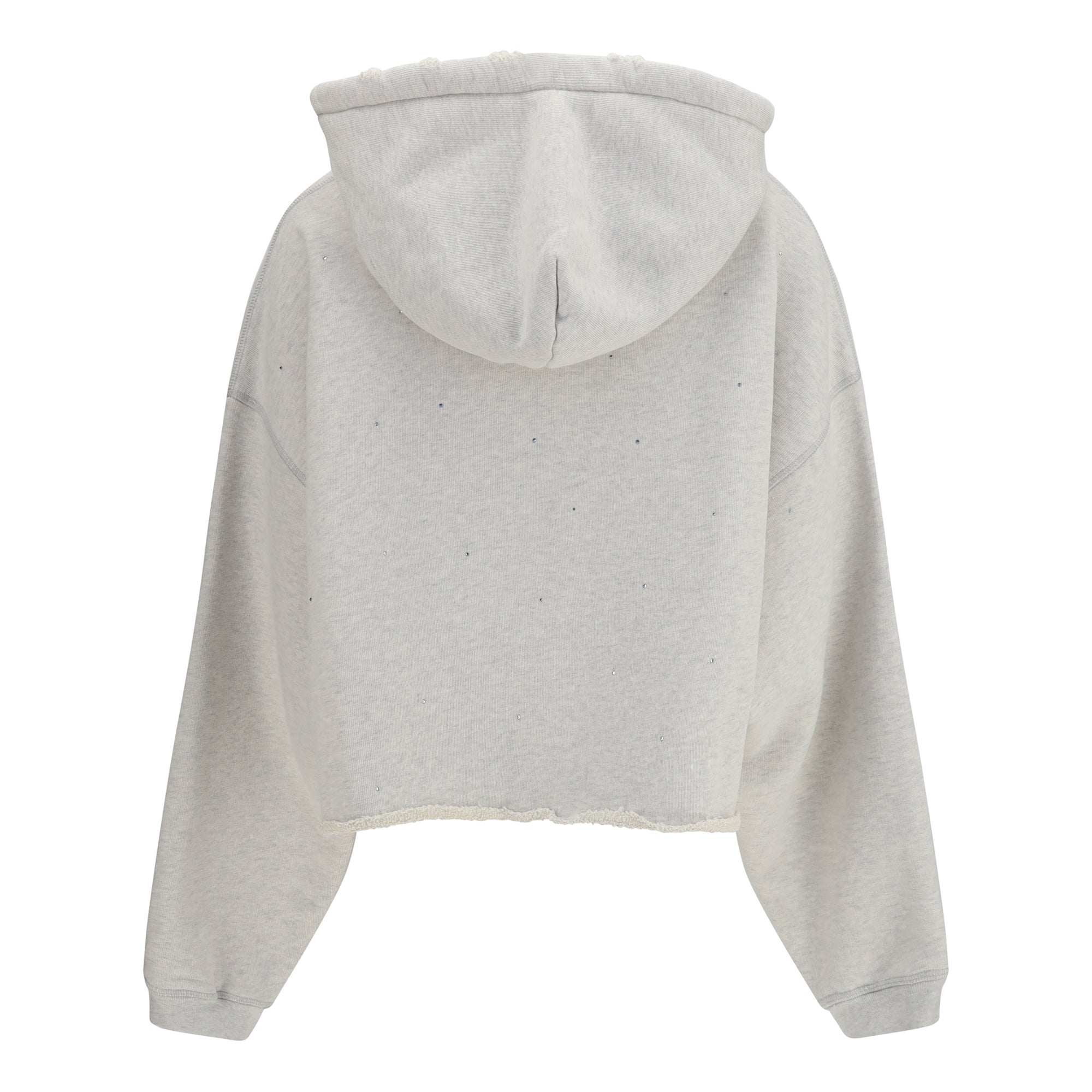 Star cropped Hoodie