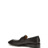 Leather Loafers with Medusa accessory