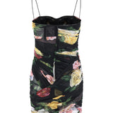 Floreal tulle mini Dress