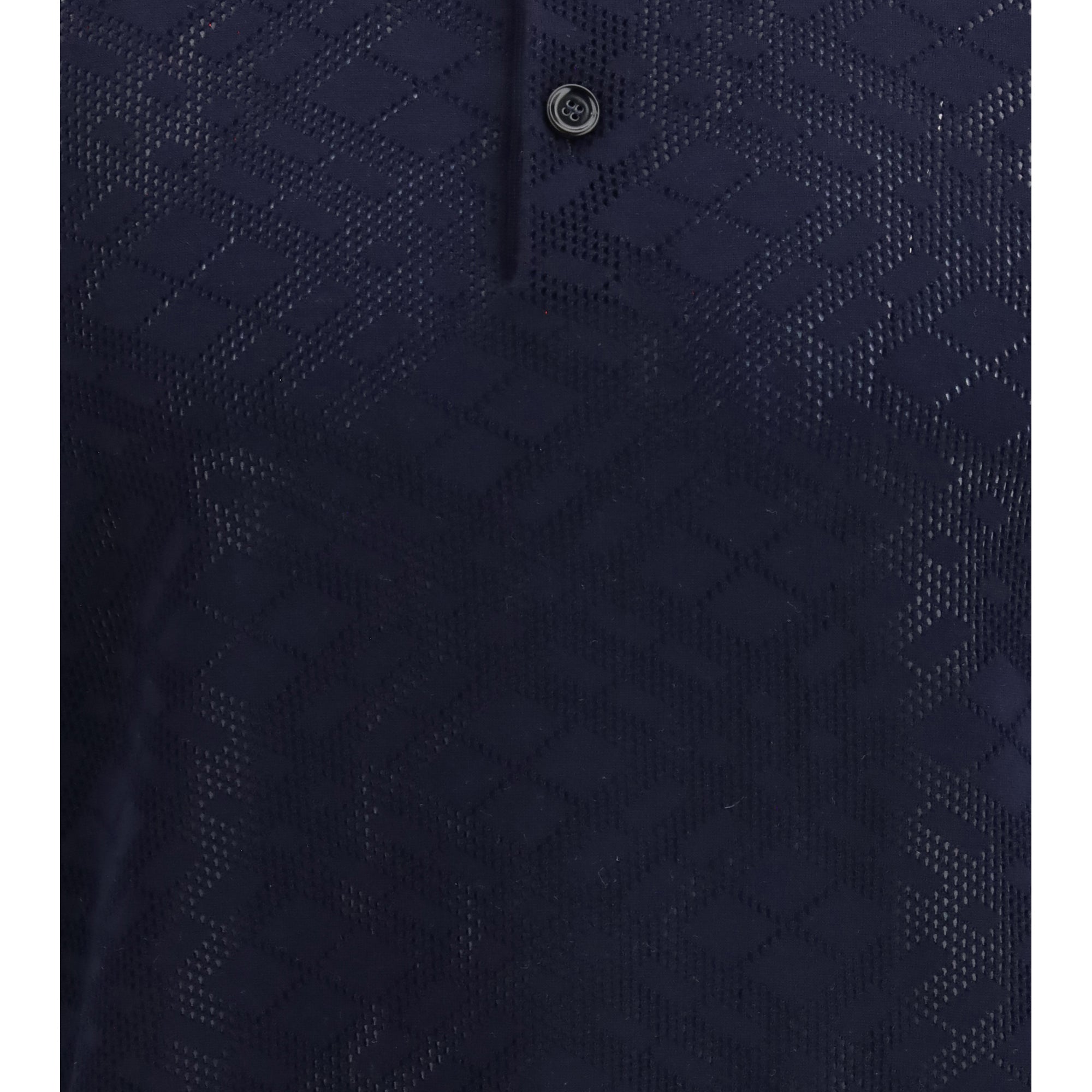 Check wool Polo