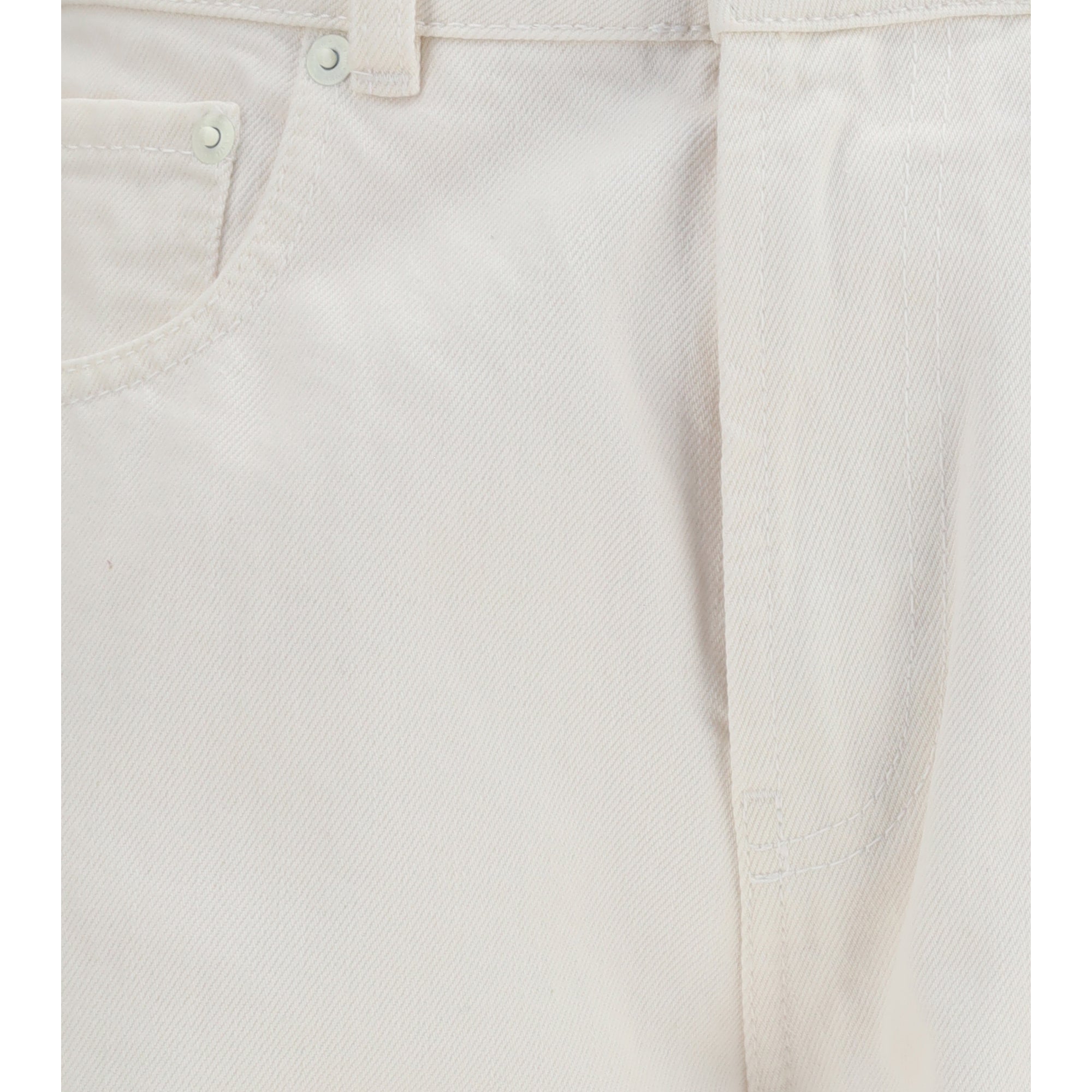 High-rise straight-leg Jeans in cotton