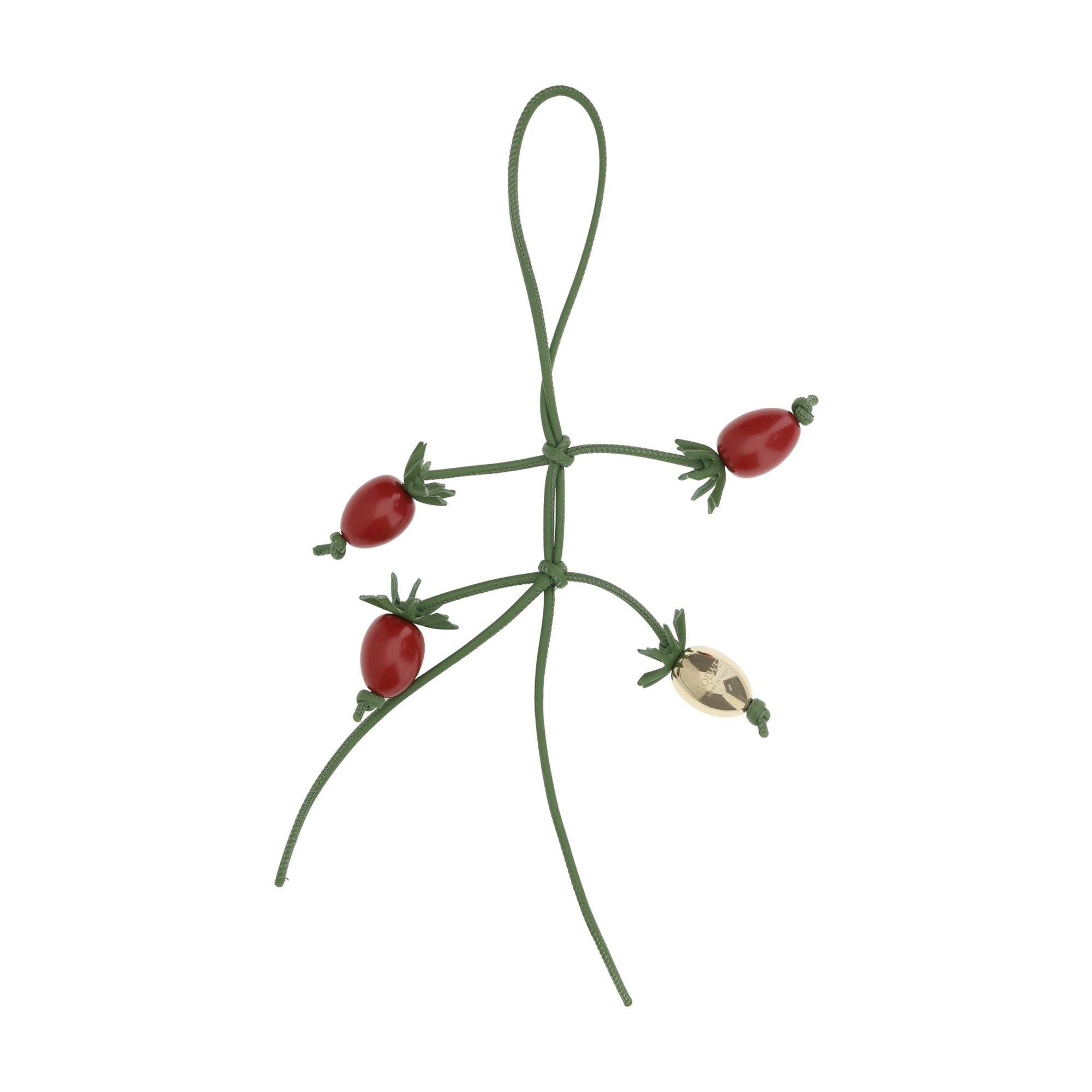 Tomato Branch Keychain